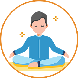 Meditation and wellness space at Sunteck Naigaon